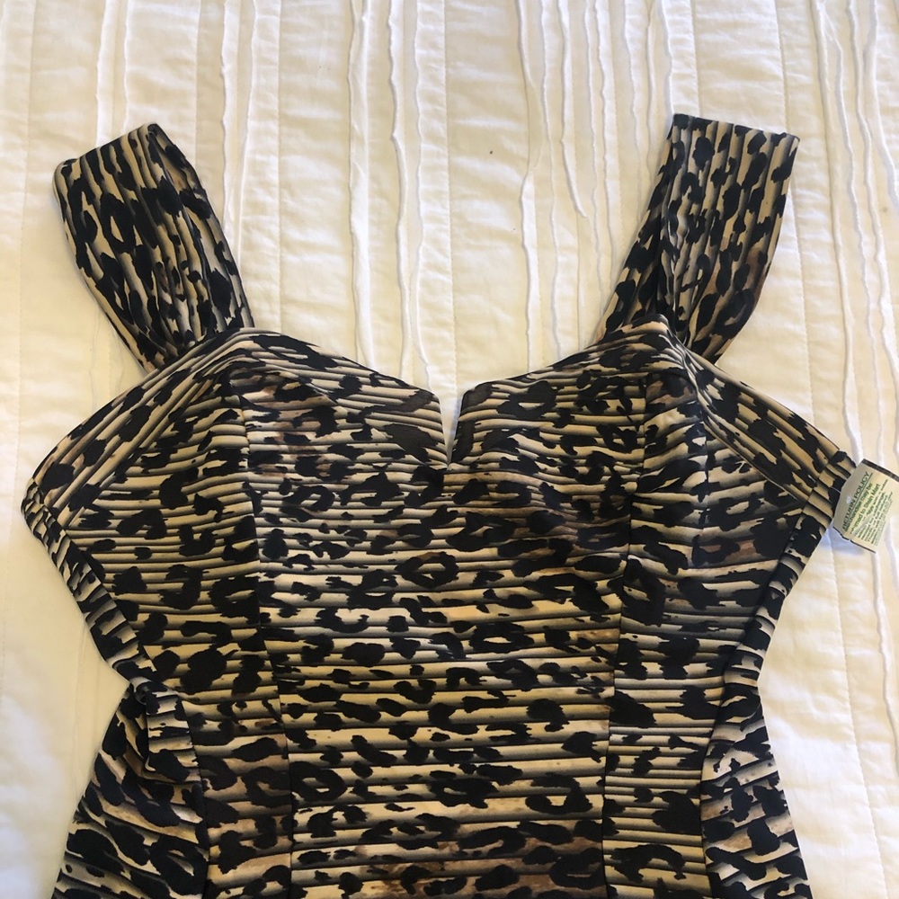 Miraclesuit leopard print one piece